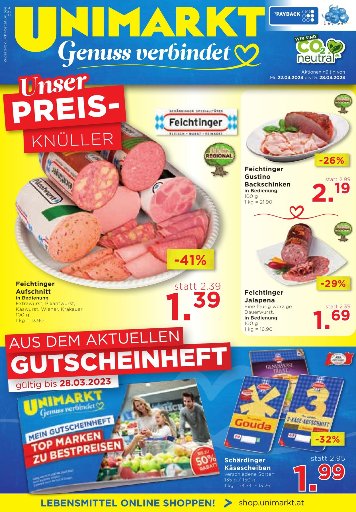 Prospekt Unimarkt 22.03.2023 - 28.03.2023