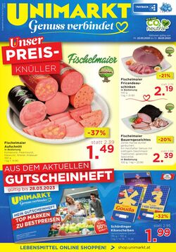 Prospekt Unimarkt 22.03.2023 - 28.03.2023