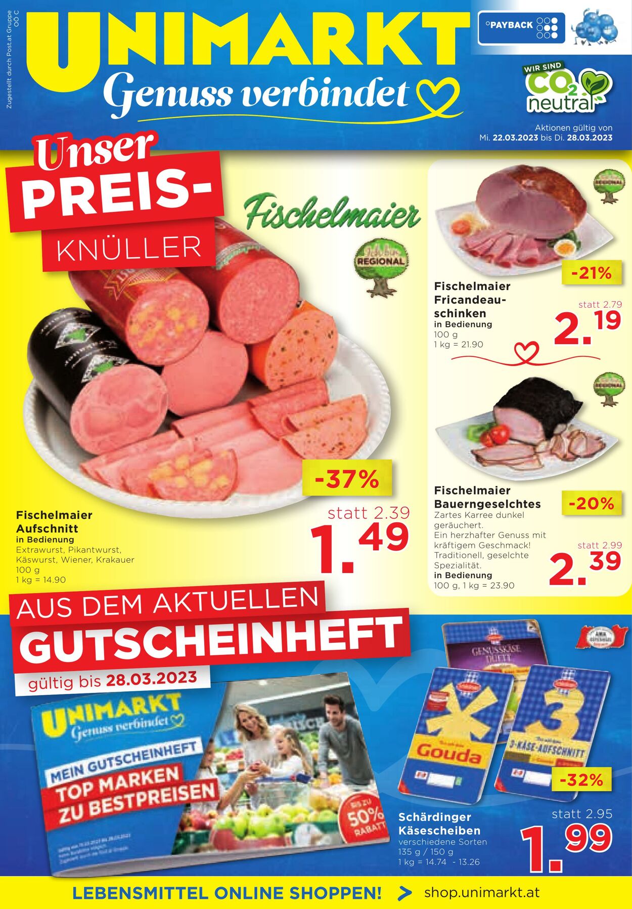 Prospekt Unimarkt 22.03.2023 - 28.03.2023