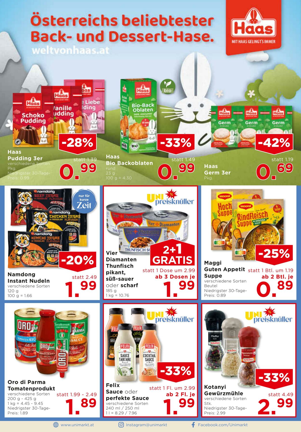 Prospekt Unimarkt 22.10.2025 - 28.10.2025