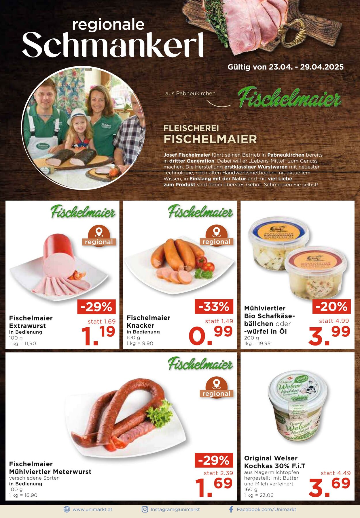 Prospekt Unimarkt 23.04.2025 - 29.04.2025