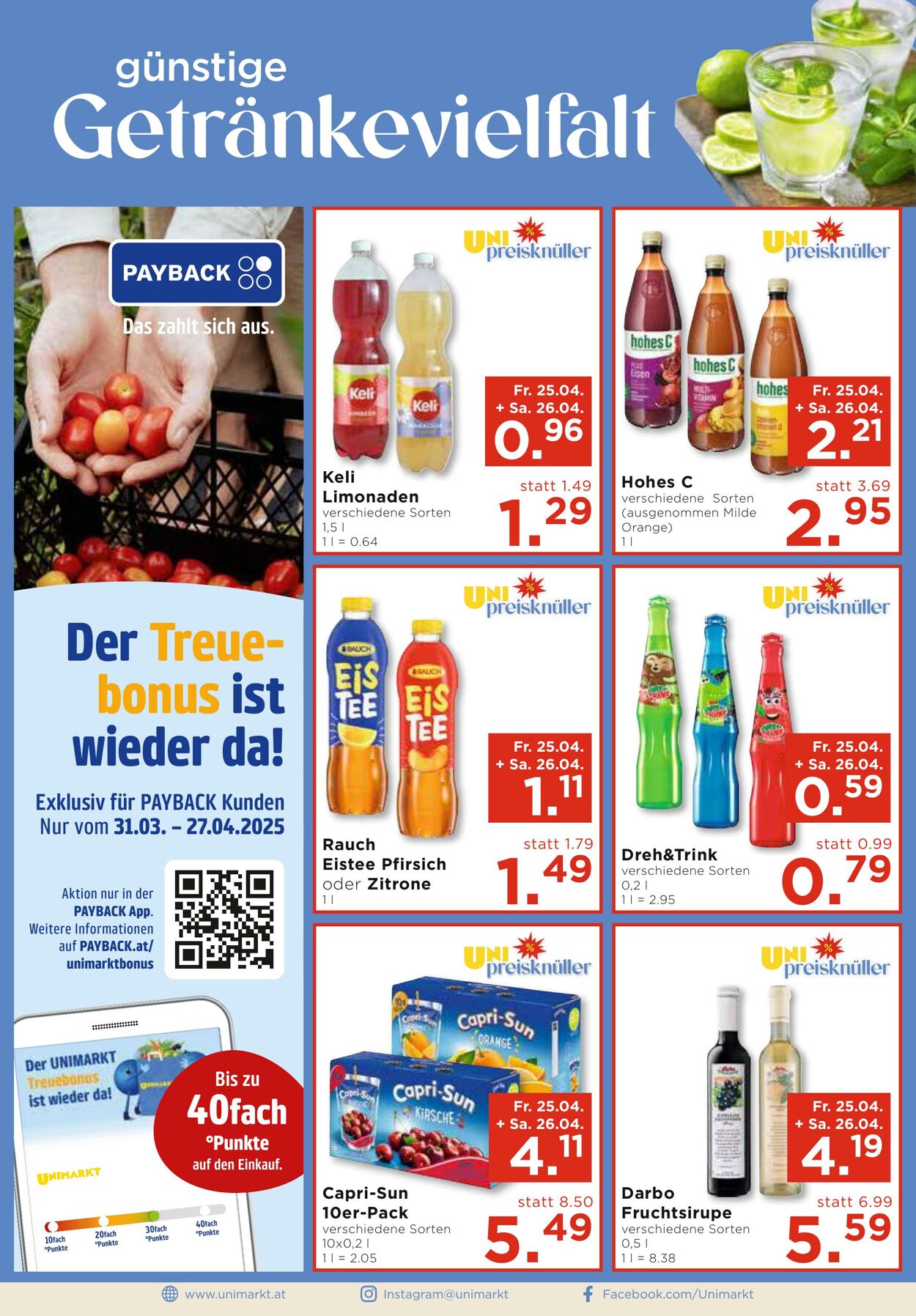 Prospekt Unimarkt 23.04.2025 - 29.04.2025