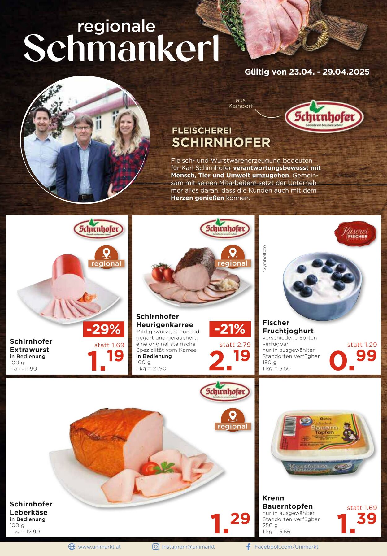 Prospekt Unimarkt 23.04.2025 - 29.04.2025