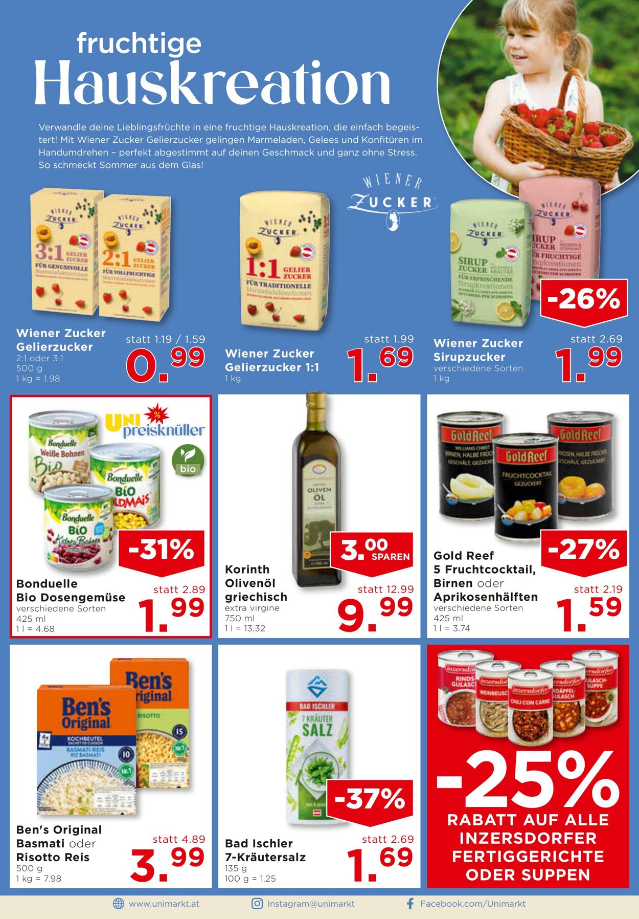 Prospekt Unimarkt 23.07.2025 - 29.07.2025
