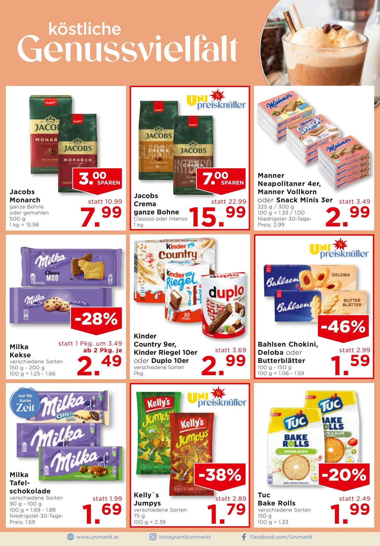 Prospekt Unimarkt 23.07.2025 - 29.07.2025