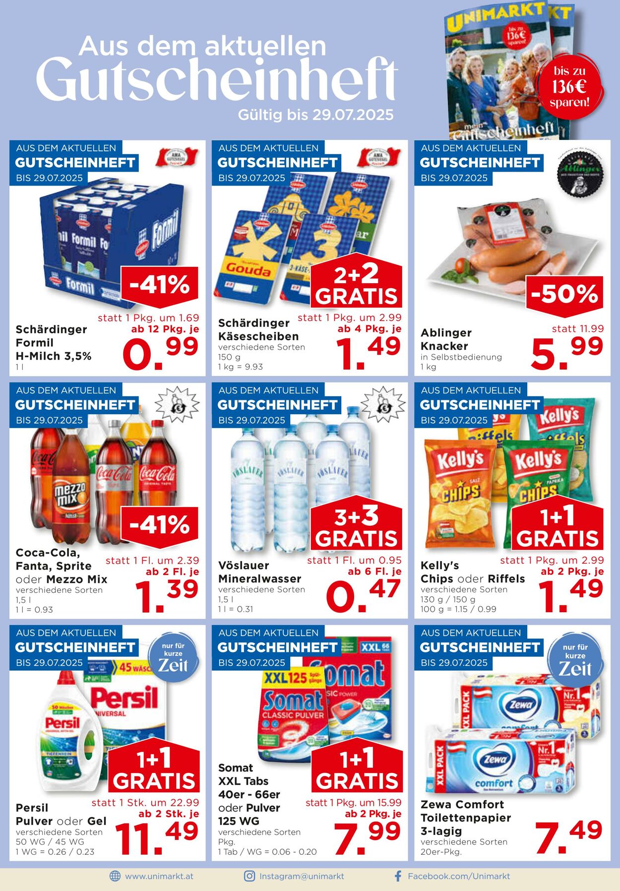 Prospekt Unimarkt 23.07.2025 - 29.07.2025