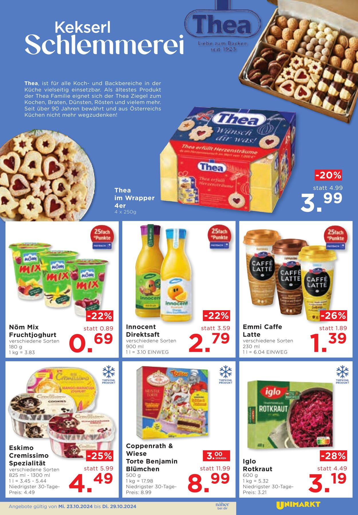 Prospekt Unimarkt 23.10.2024 - 29.10.2024