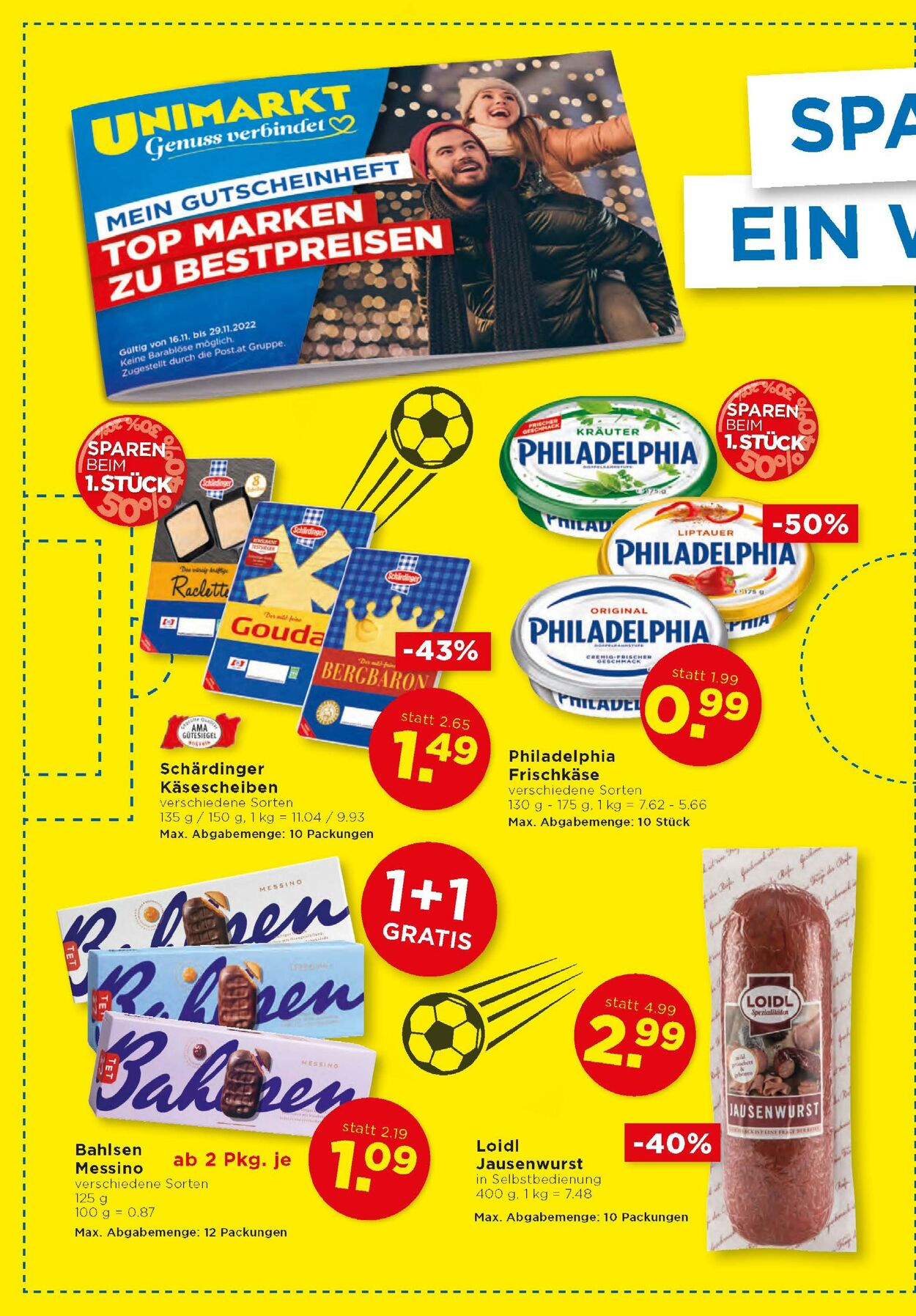 Prospekt Unimarkt 23.11.2022 - 29.11.2022