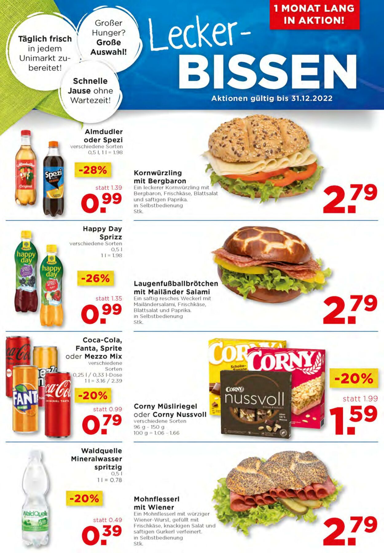 Prospekt Unimarkt 23.11.2022 - 29.11.2022