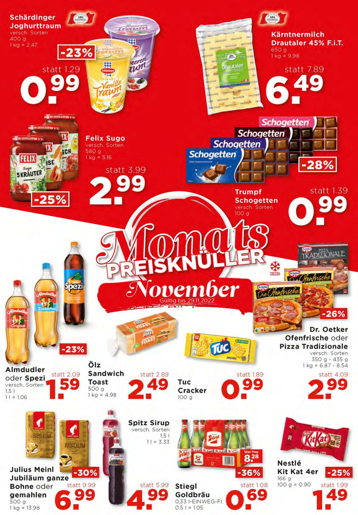 Prospekt Unimarkt 23.11.2022 - 29.11.2022