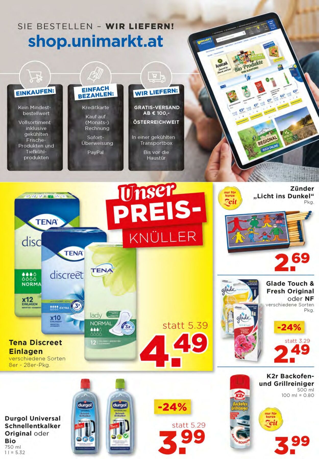 Prospekt Unimarkt 23.11.2022 - 29.11.2022