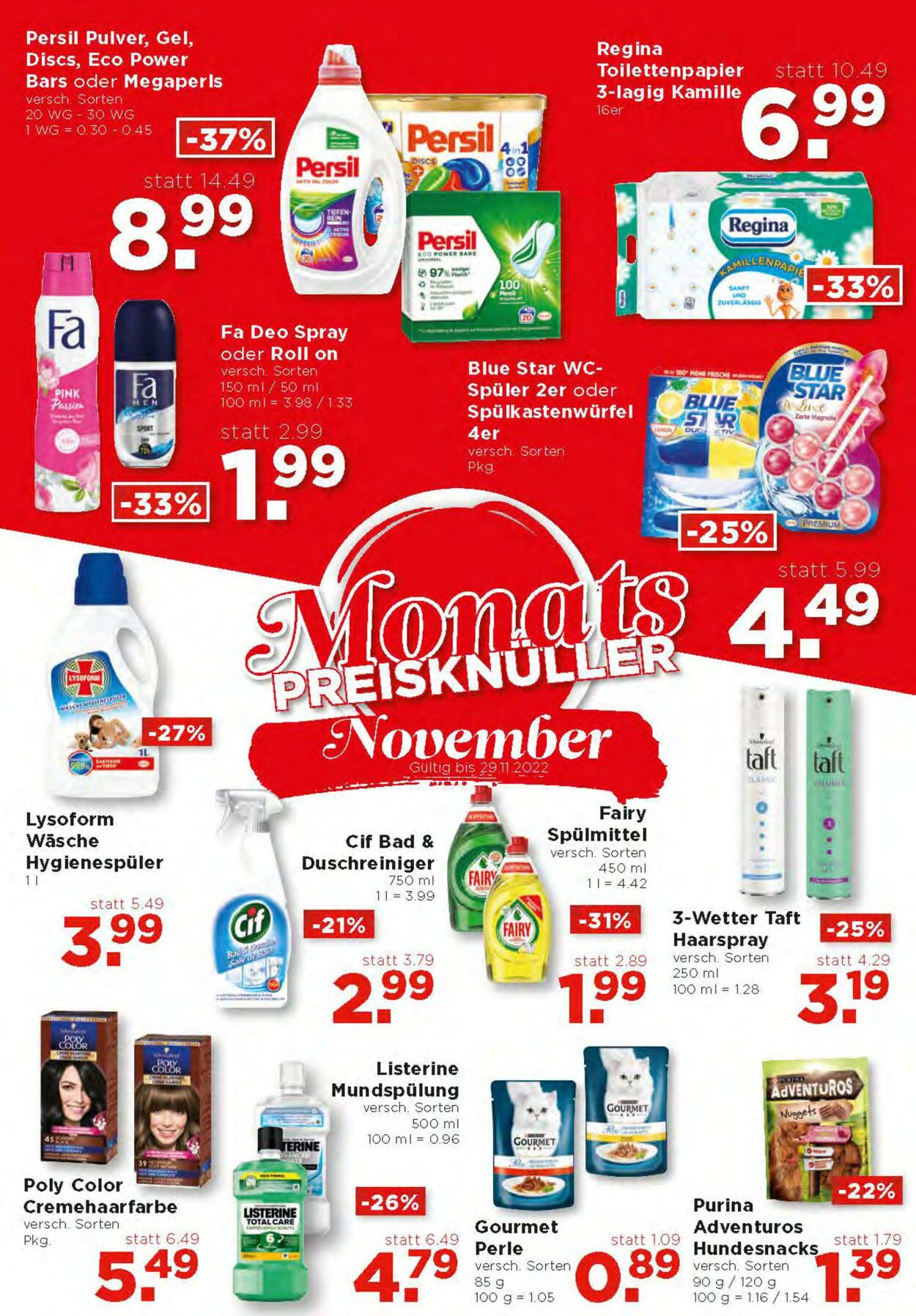 Prospekt Unimarkt 23.11.2022 - 29.11.2022