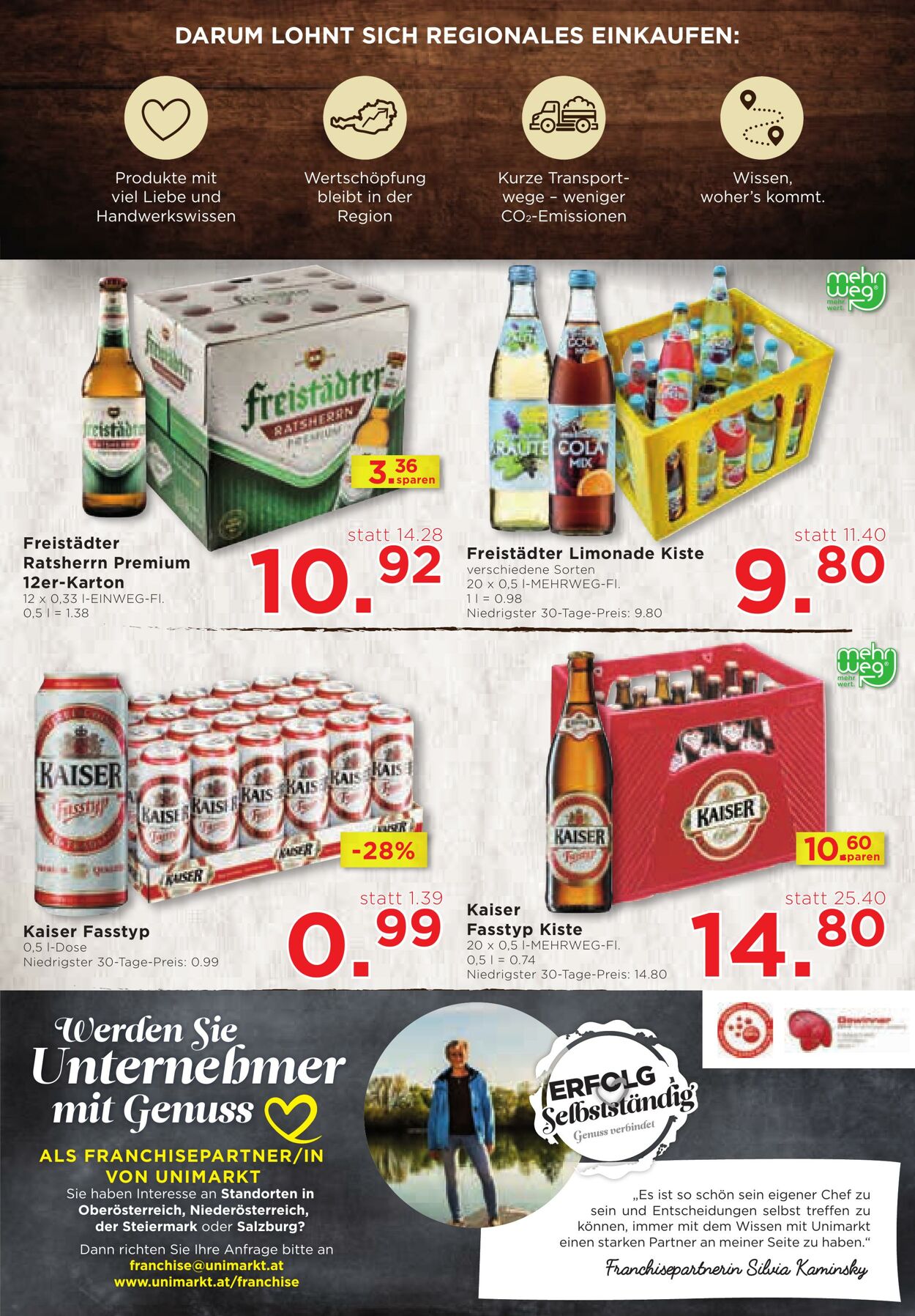 Prospekt Unimarkt 24.04.2024 - 30.04.2024