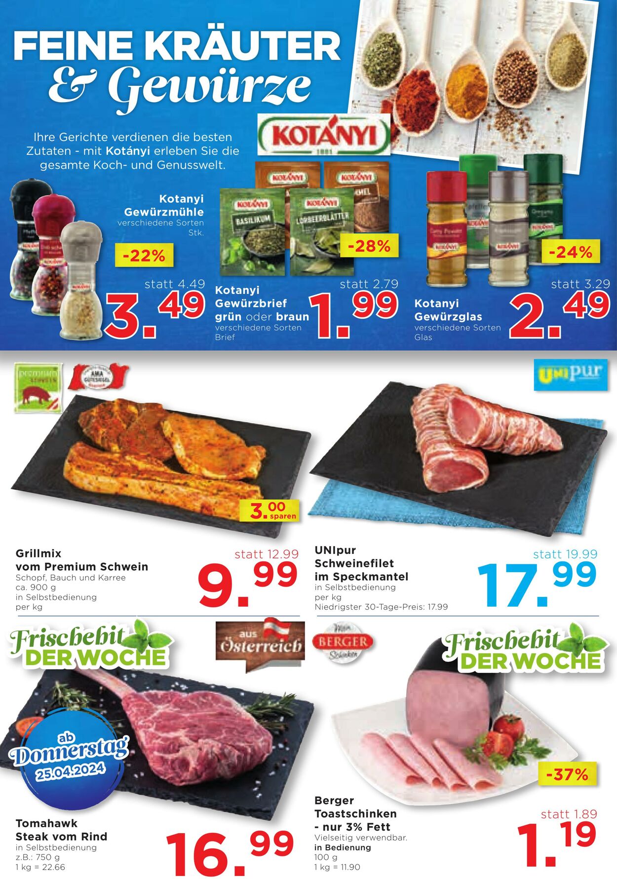 Prospekt Unimarkt 24.04.2024 - 30.04.2024