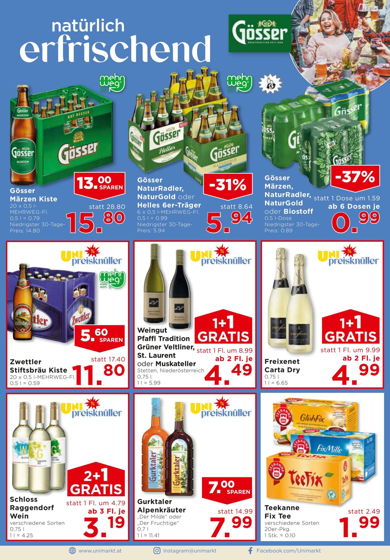 Prospekt Unimarkt 24.09.2025 - 30.09.2025