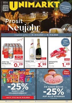 Prospekt Unimarkt 24.12.2024 - 31.12.2024