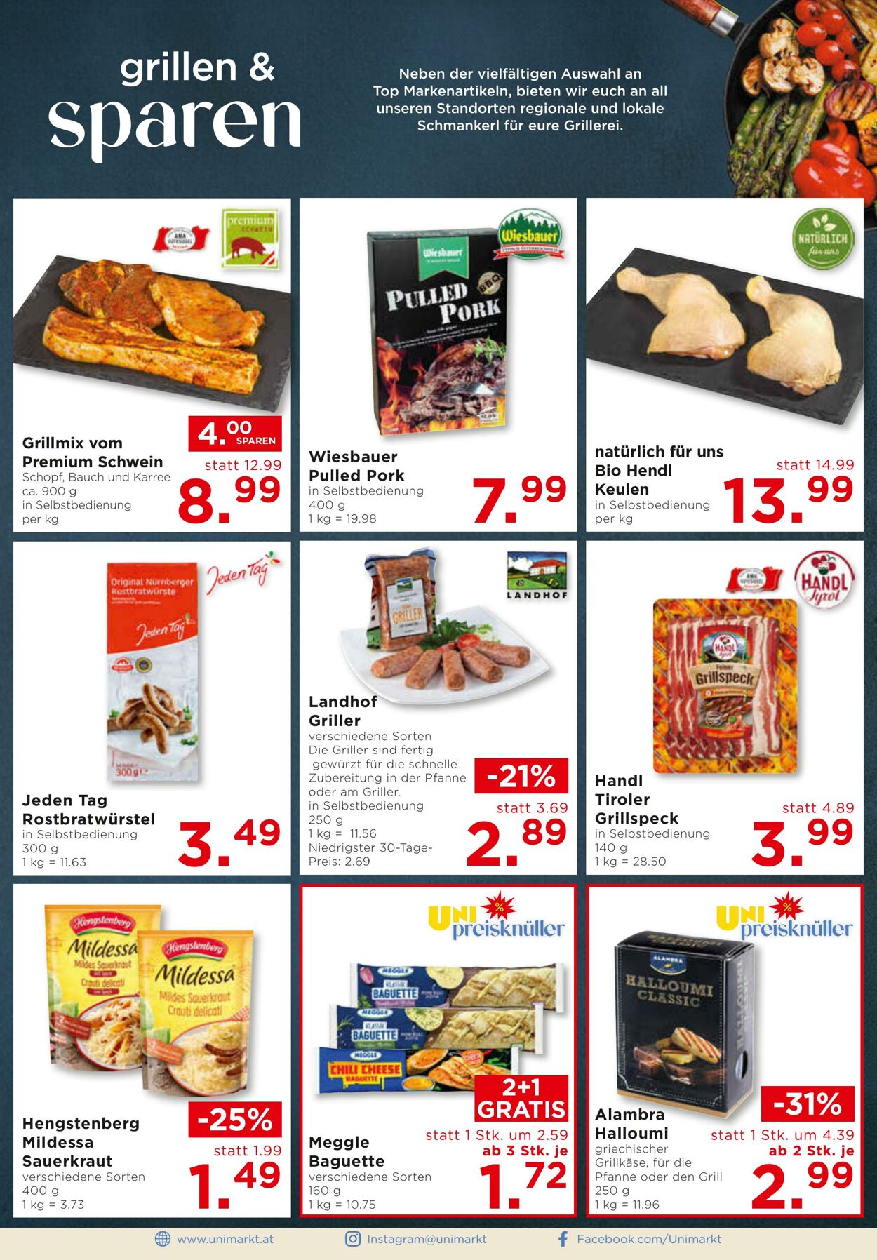 Prospekt Unimarkt 25.06.2025 - 01.07.2025