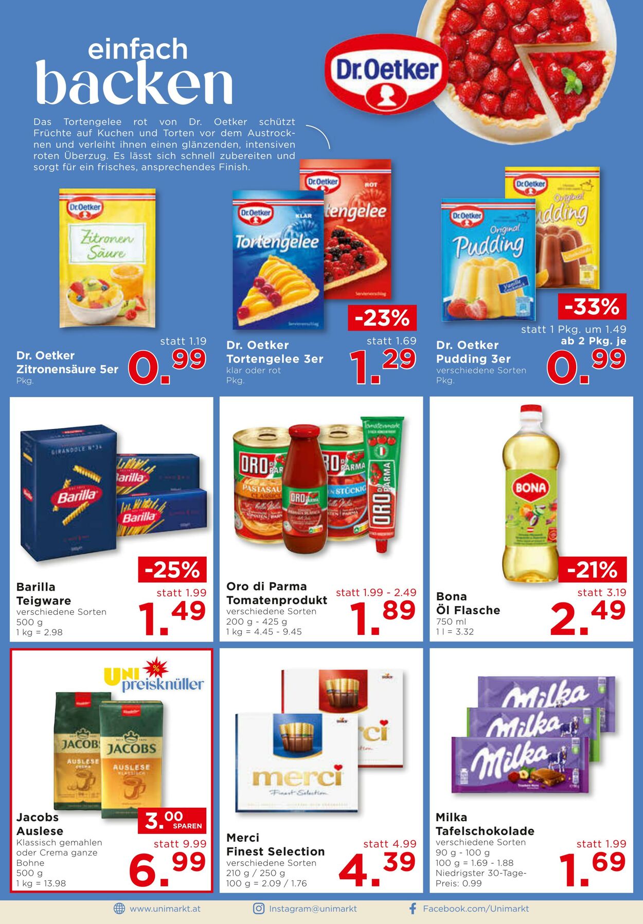 Prospekt Unimarkt 25.06.2025 - 01.07.2025