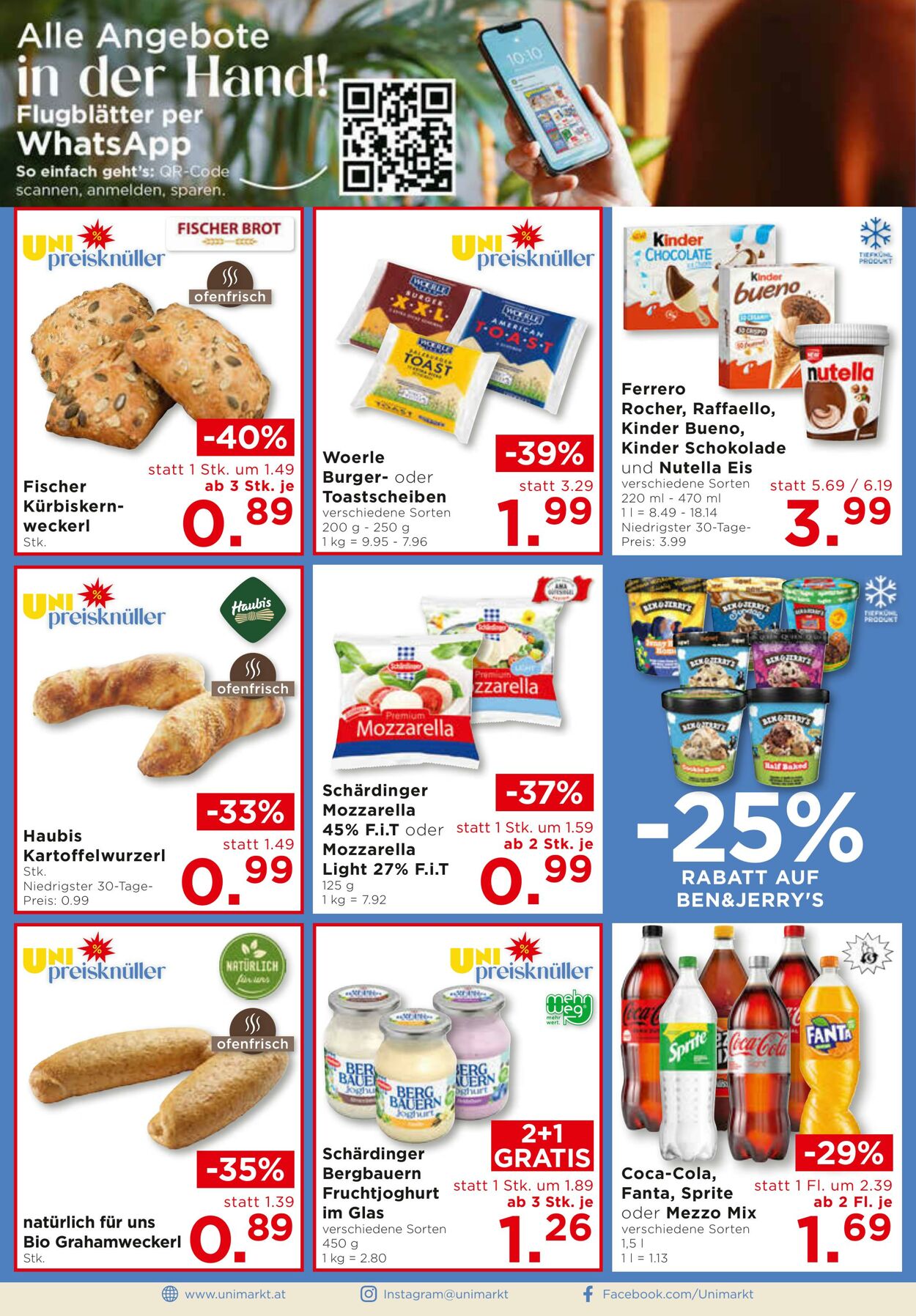 Prospekt Unimarkt 25.06.2025 - 01.07.2025