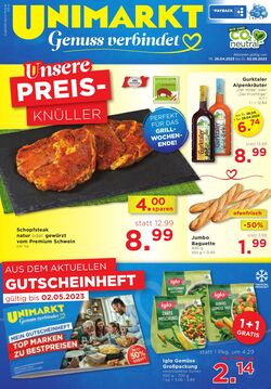 Prospekt Unimarkt 26.04.2023 - 02.05.2023