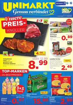 Prospekt Unimarkt 26.07.2023 - 01.08.2023