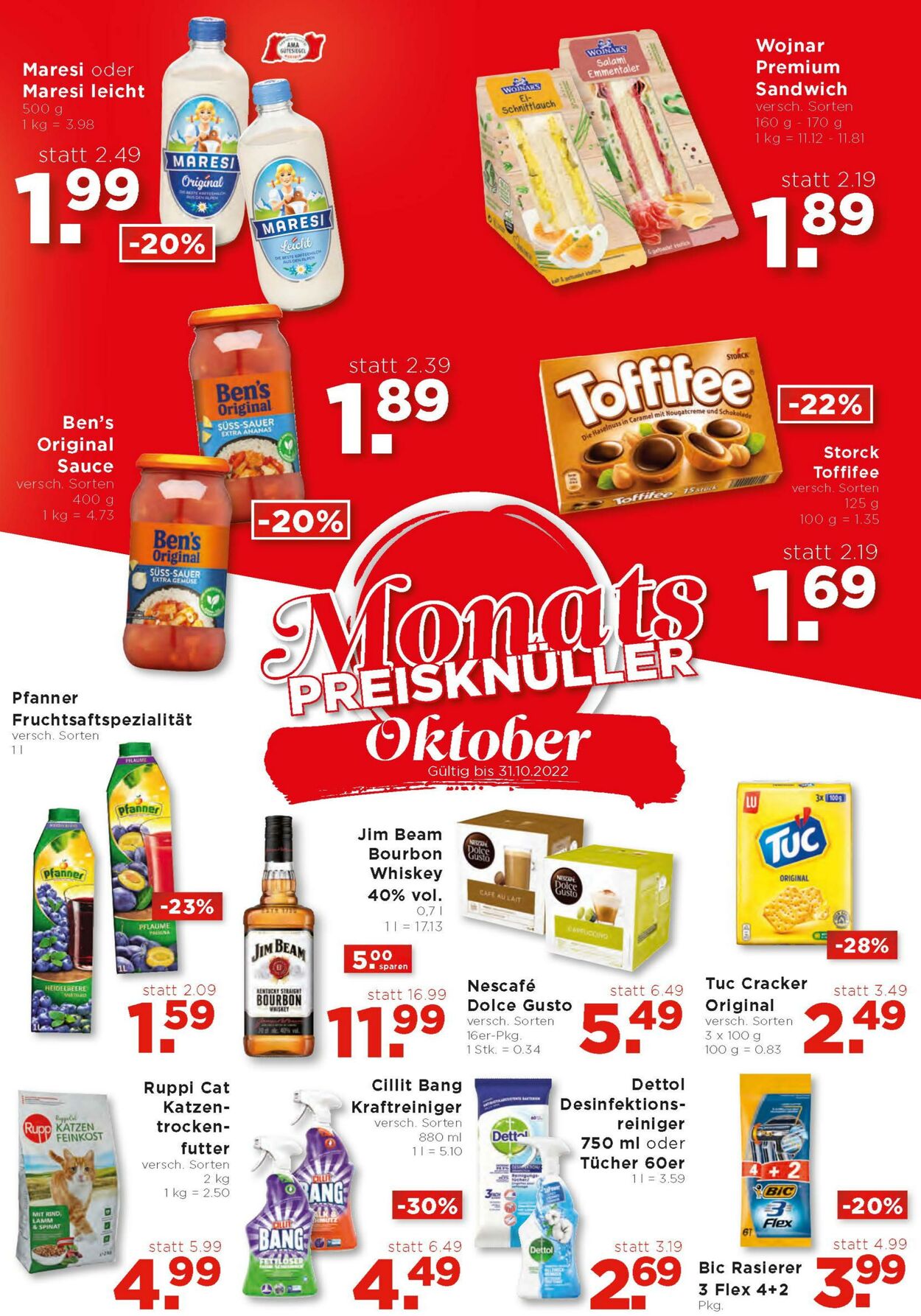 Prospekt Unimarkt 27.10.2022 - 31.10.2022