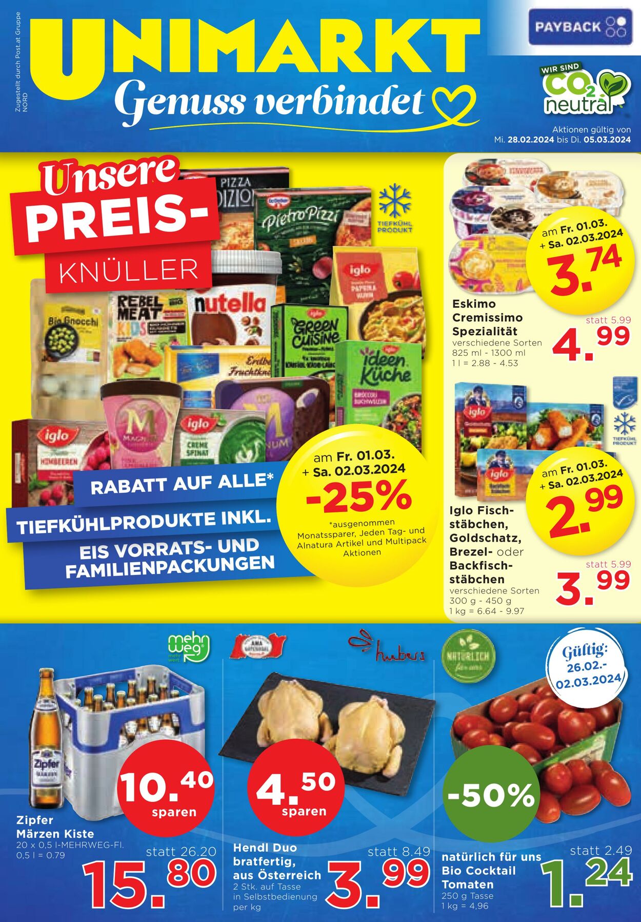 Prospekt Unimarkt 28.02.2024 - 05.03.2024