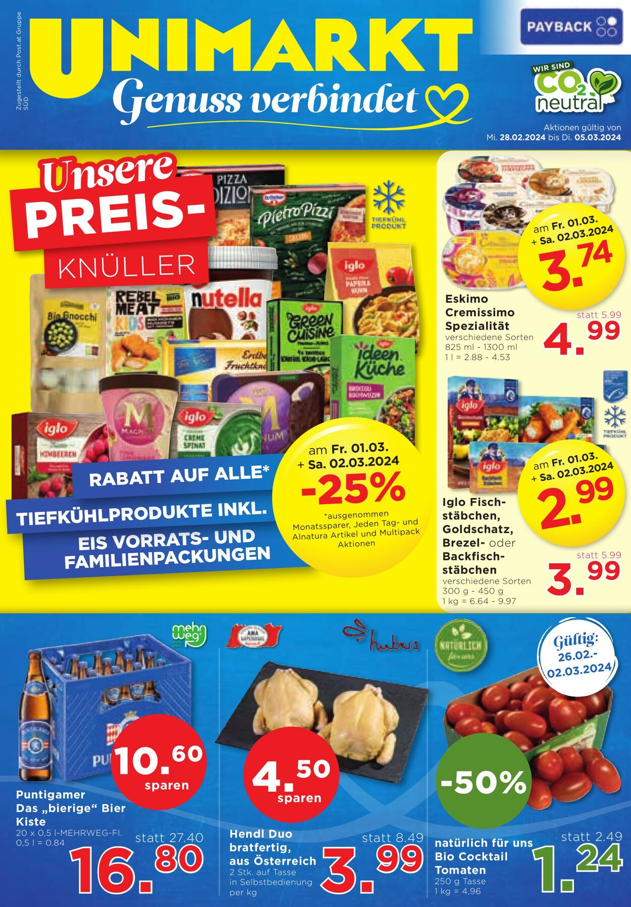 Prospekt Unimarkt 28.02.2024 - 05.03.2024