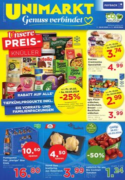 Prospekt Unimarkt 28.02.2024 - 05.03.2024