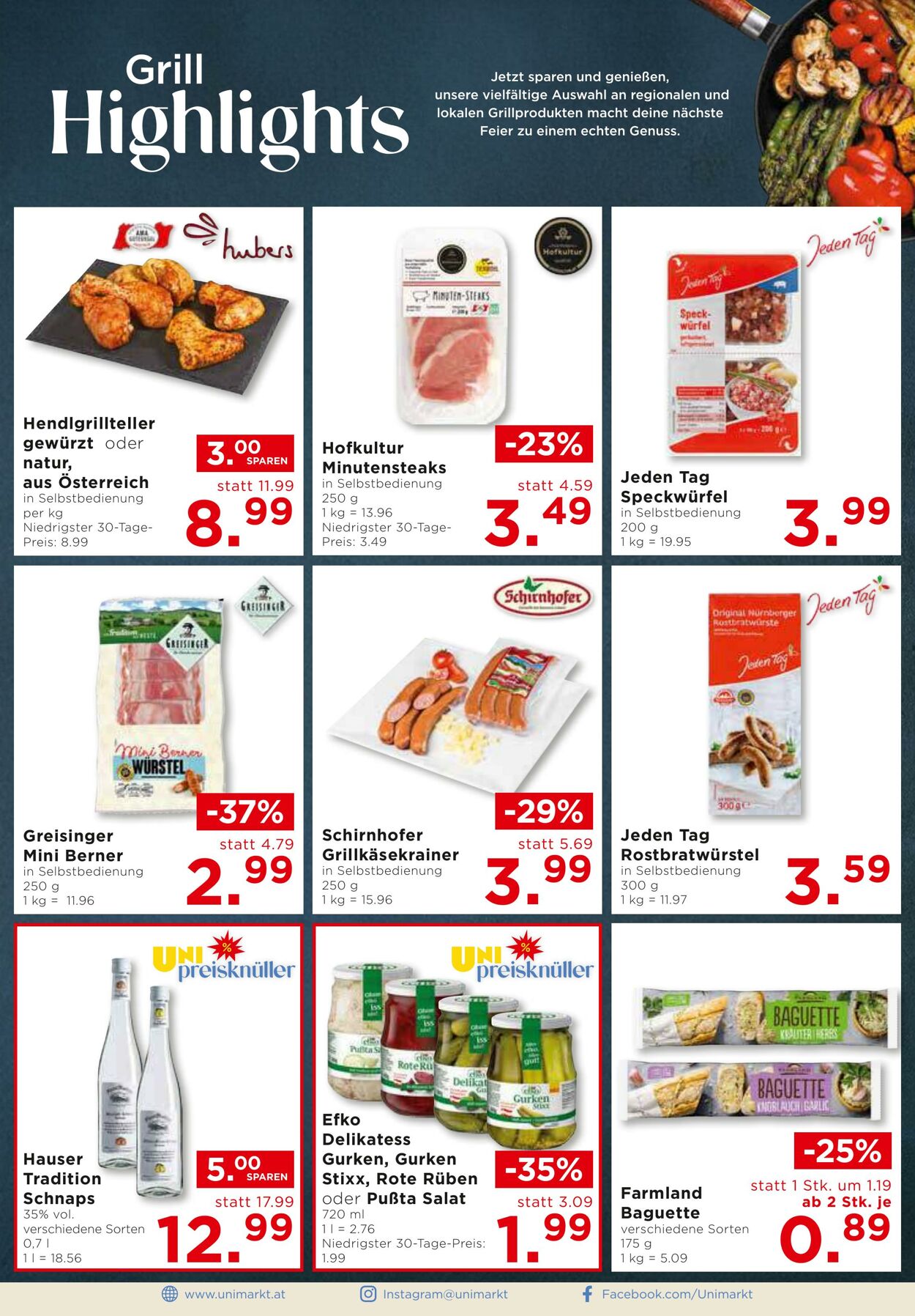Prospekt Unimarkt 28.05.2025 - 10.06.2025
