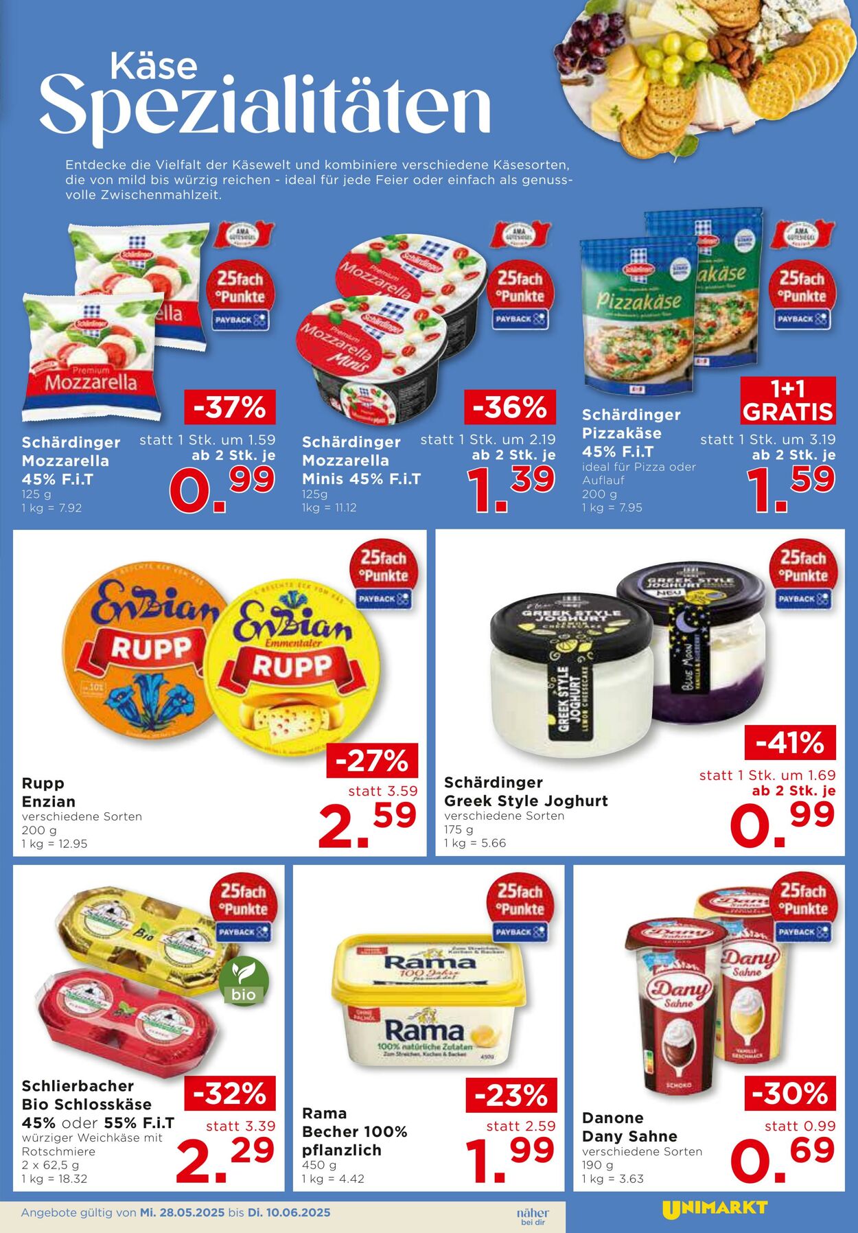 Prospekt Unimarkt 28.05.2025 - 10.06.2025
