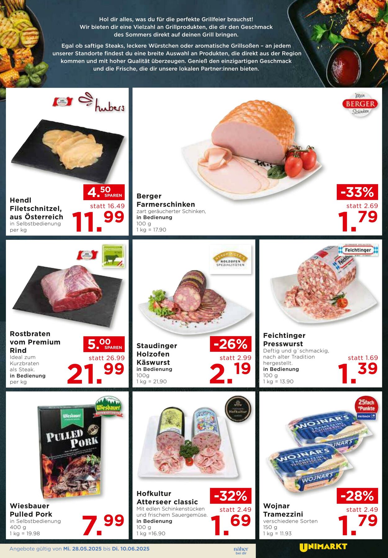 Prospekt Unimarkt 28.05.2025 - 10.06.2025