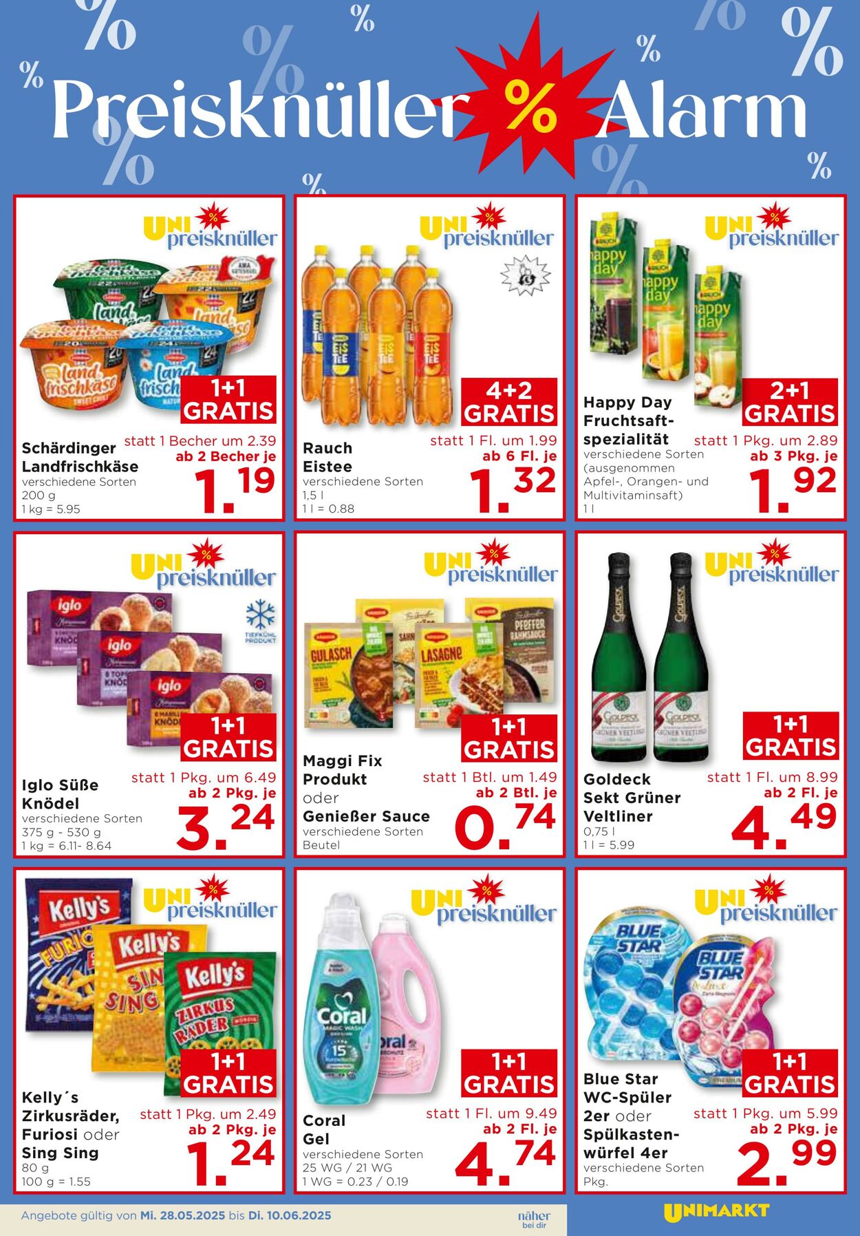 Prospekt Unimarkt 28.05.2025 - 10.06.2025