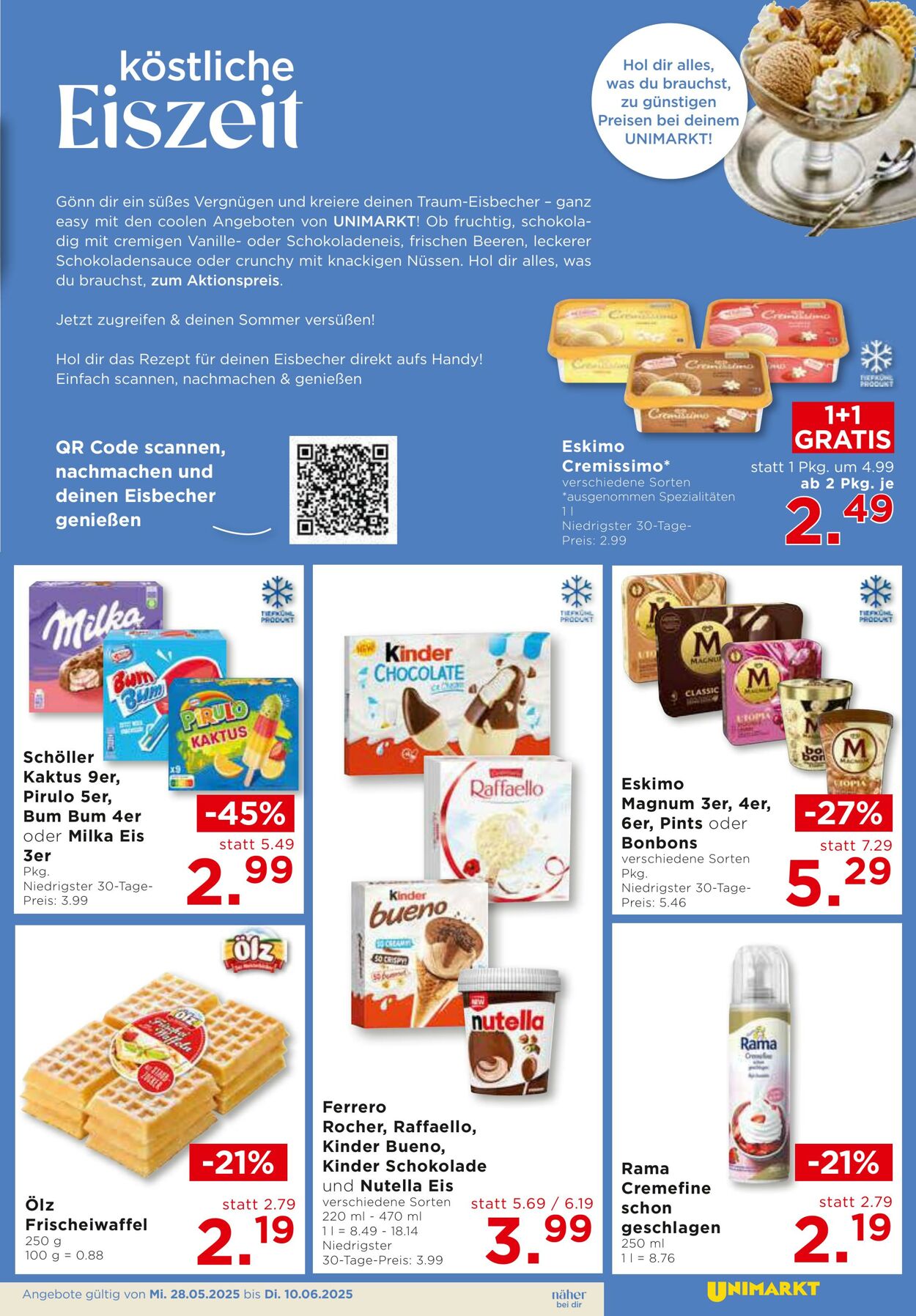 Prospekt Unimarkt 28.05.2025 - 10.06.2025