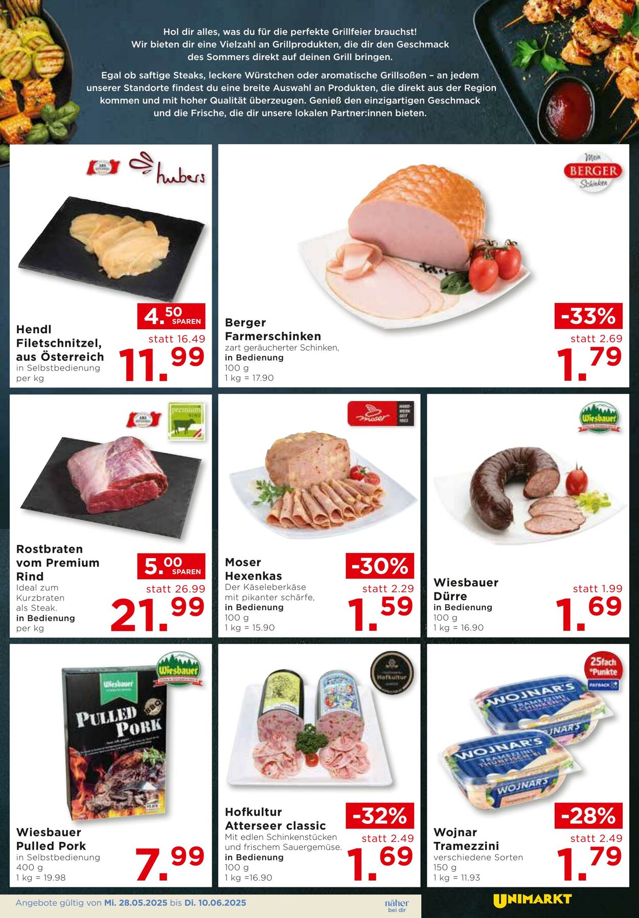 Prospekt Unimarkt 28.05.2025 - 10.06.2025