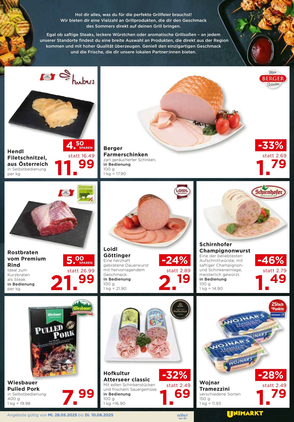Prospekt Unimarkt 28.05.2025 - 10.06.2025