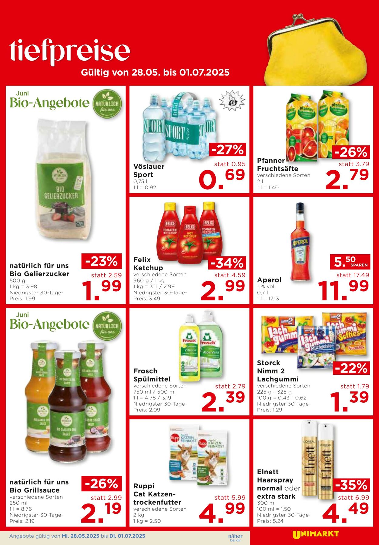 Prospekt Unimarkt 28.05.2025 - 10.06.2025