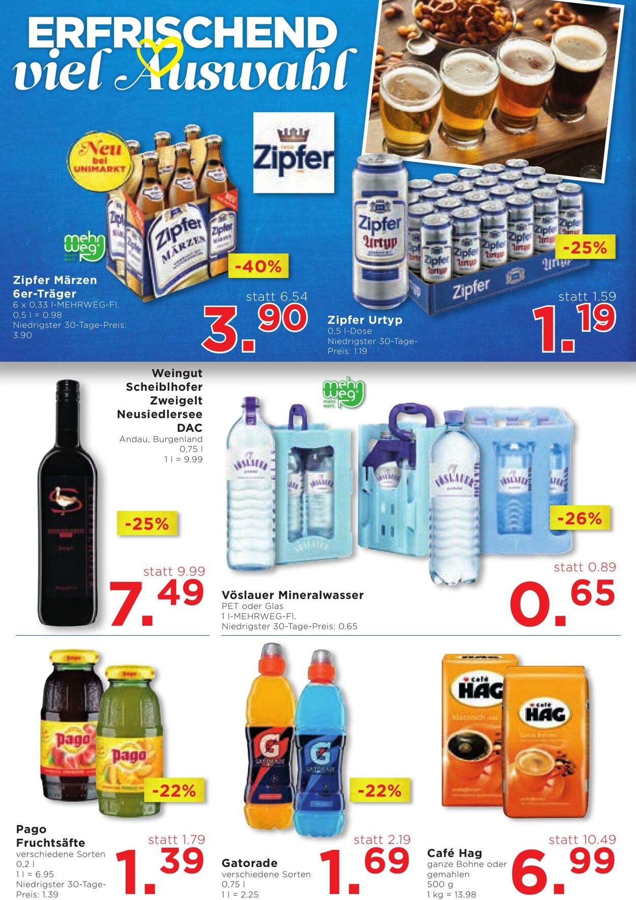 Prospekt Unimarkt 28.08.2024 - 03.09.2024