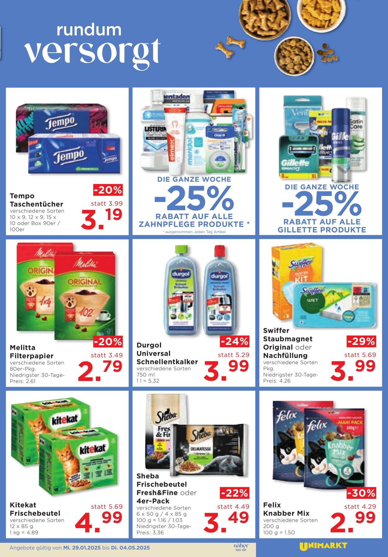 Prospekt Unimarkt 29.01.2025 - 04.02.2025