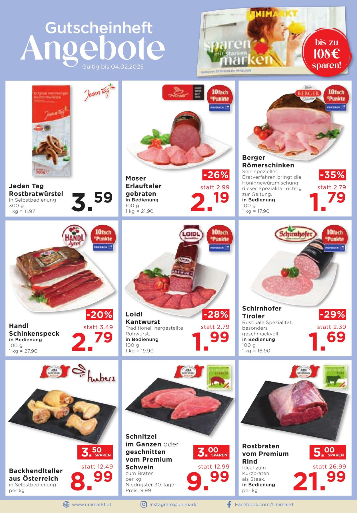 Prospekt Unimarkt 29.01.2025 - 04.02.2025