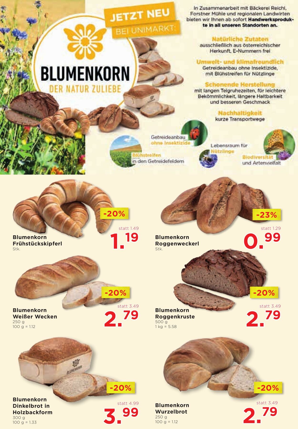 Prospekt Unimarkt 29.03.2023 - 04.04.2023