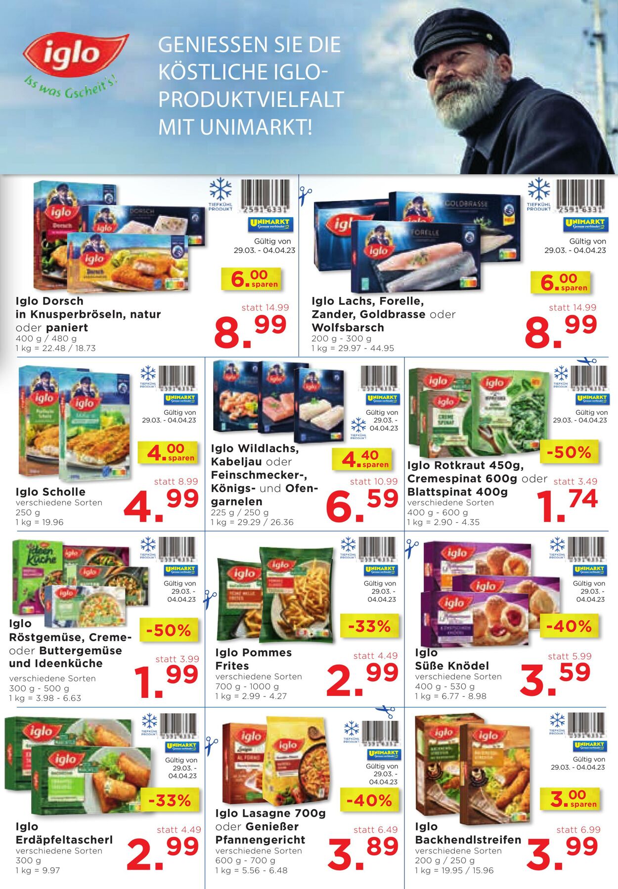 Prospekt Unimarkt 29.03.2023 - 04.04.2023