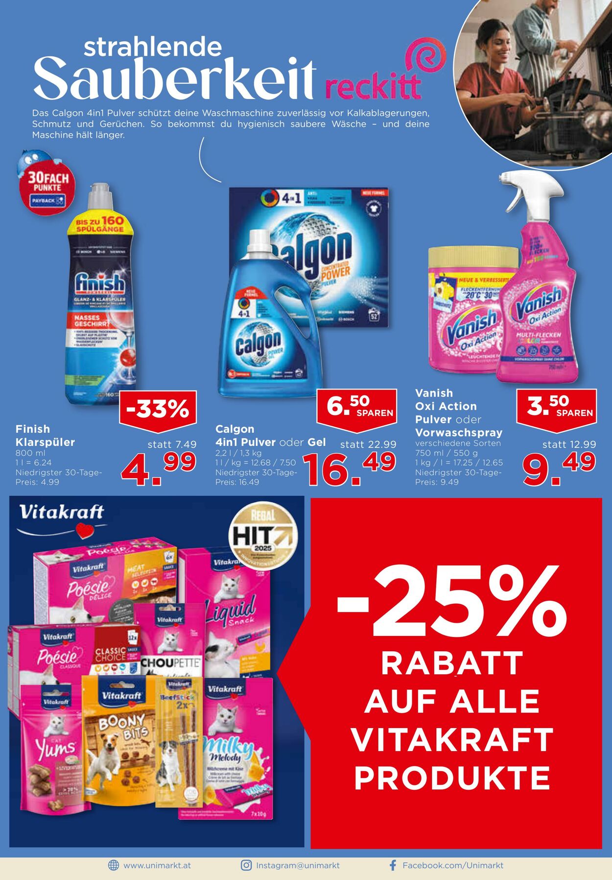 Prospekt Unimarkt 29.10.2025 - 04.11.2025