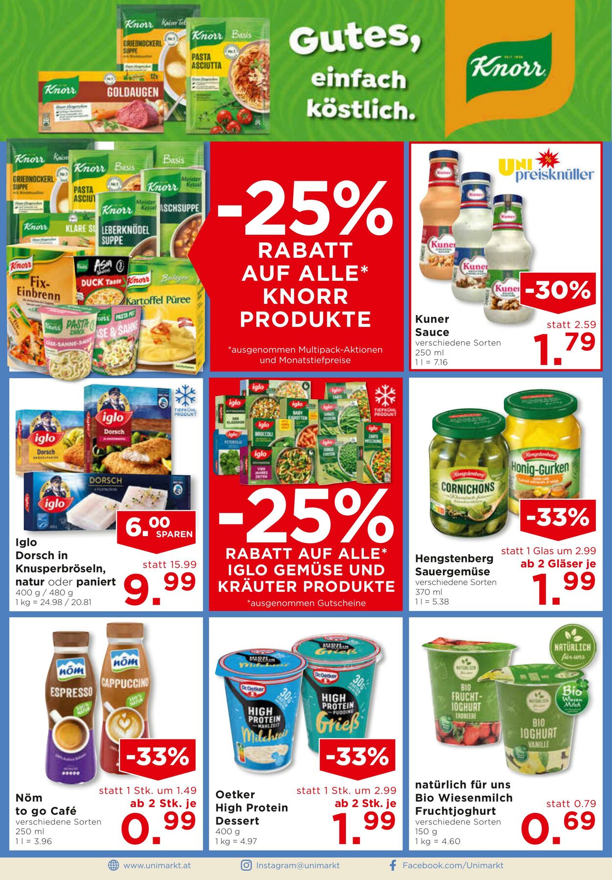 Prospekt Unimarkt 29.10.2025 - 04.11.2025
