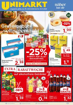 Prospekt Unimarkt 29.10.2025 - 04.11.2025