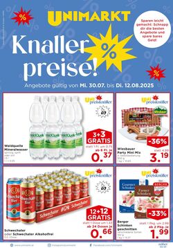 Prospekt Unimarkt 30.07.2025 - 05.08.2025