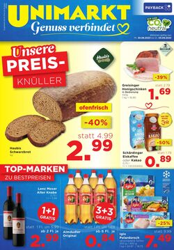 Prospekt Unimarkt 30.08.2023 - 05.09.2023