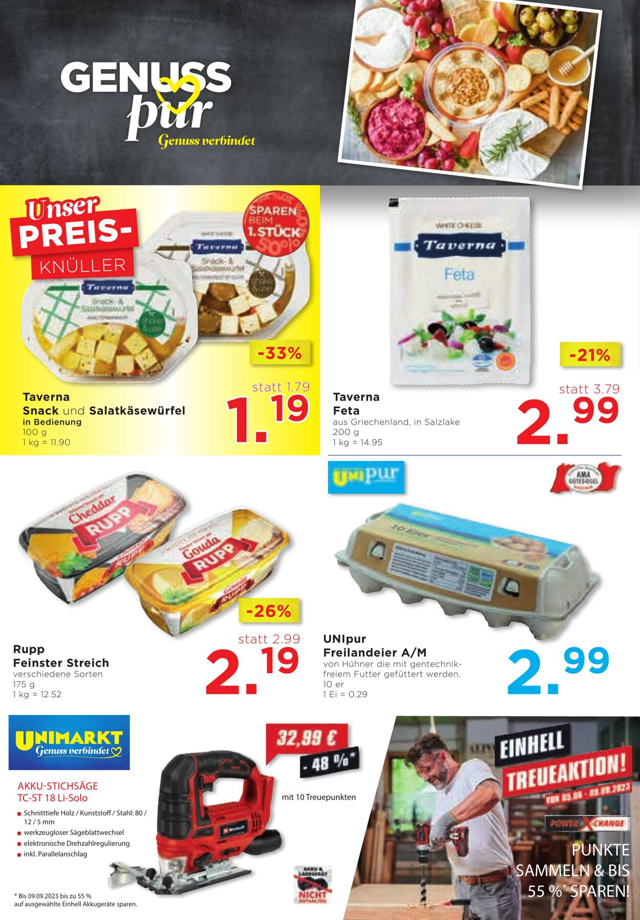 Prospekt Unimarkt 30.08.2023 - 05.09.2023