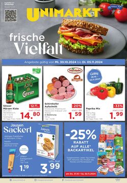 Prospekt Unimarkt 30.10.2024 - 05.11.2024