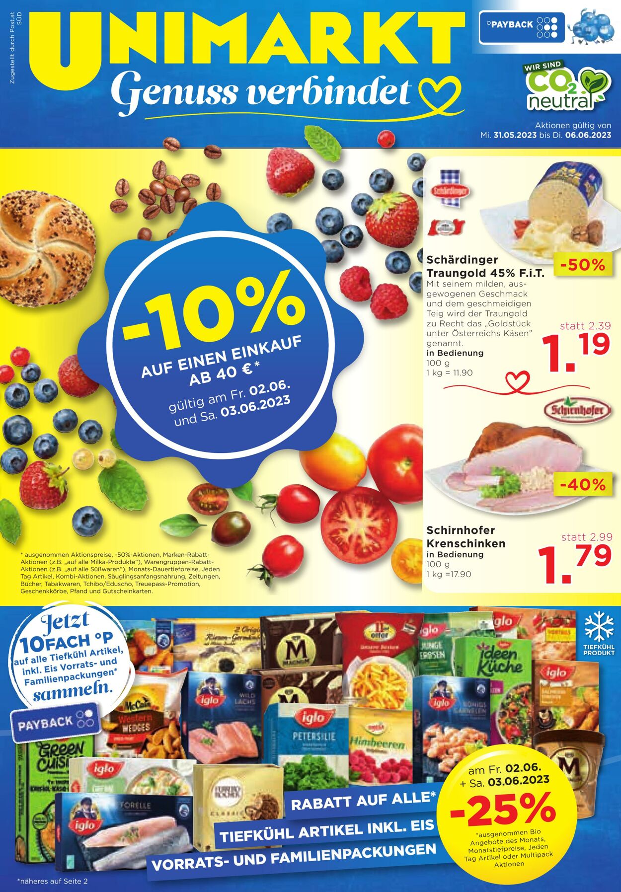 Prospekt Unimarkt 31.05.2023 - 06.06.2023